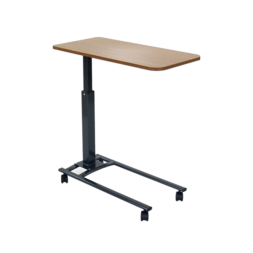 HEIGHT-ADJUSTABLE OVERBED TABLE